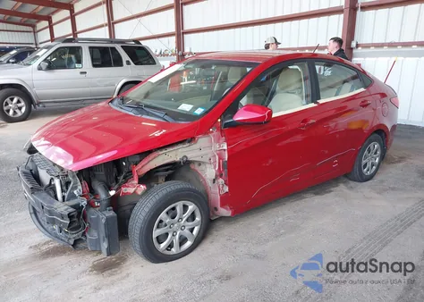 2014 Hyundai Accent Gls из США, поврежденный, VIN KMHCT4AE2EU726895